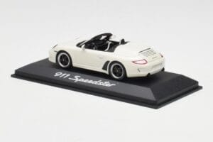 Porsche 911 997 Speedster Hvid Minichamps 1:43 WAP0200290B Metal — billede 3 af 4