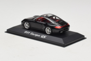 Porsche 911 997 Targa 4S Sort Minichamps 1:43 WAP02002518 Metal — billede 3 af 4