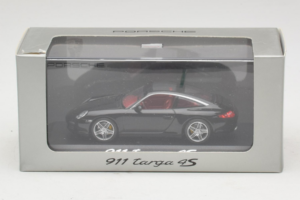 Porsche 911 997 Targa 4S Sort Minichamps 1:43 WAP02002518 Metal — billede 4 af 4