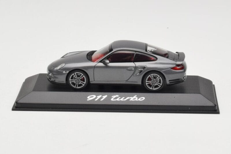 Porsche 911 997 Turbo Anthracite Grey Minichamps 1:43 WAP0200010A Metal