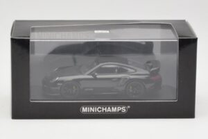 Porsche 911 997.2 GT2 RS Sort med Sorte Fælge Minichamps 1:43 400069404 Metal — billede 4 af 4