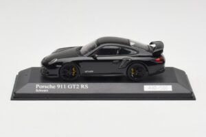 Porsche 911 997.2 GT2 RS Sort med Sorte Fælge Minichamps 1:43 400069404 Metal