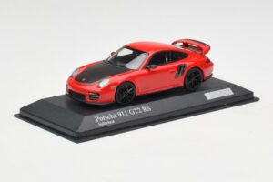 Porsche 911 997.2 GT2 RS Rød med Sorte Fælge Minichamps 1:43 400069407 Metal — billede 2 af 4
