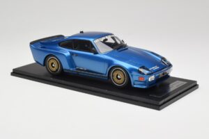 Porsche 911 930 Almeras Biturbo 3.3 Blå Kess 1:18 KE18005A Resin — billede 5 af 6