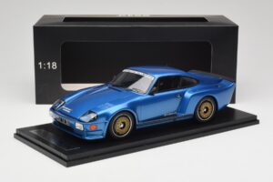 Porsche 911 930 Almeras Biturbo 3.3 Blå Kess 1:18 KE18005A Resin — billede 6 af 6