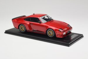 Porsche 911 930 Almeras Biturbo 3.3 Rød Kess 1:18 KE18005C Resin — billede 4 af 6
