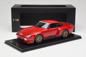 Porsche 911 930 Almeras Biturbo 3.3 Rød Kess 1:18 KE18005C Resin — billede 6 af 6