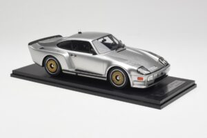 Porsche 911 930 Almeras Biturbo 3.3 Sølv Kess 1:18 KE18005B Resin — billede 4 af 6