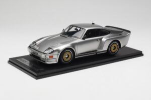 Porsche 911 930 Almeras Biturbo 3.3 Sølv Kess 1:18 KE18005B Resin