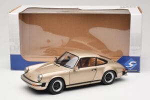 Porsche 911 Carrera 3.2 Bronze Solido 1:18 S1802602 Metal — billede 8 af 8