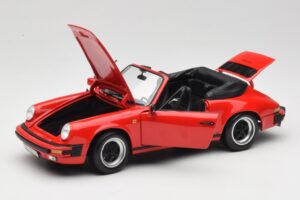 Porsche 911 SC Cabriolet Rød Minichamps 1:18 100063030 Metal — billede 2 af 8