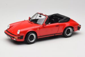 Porsche 911 SC Cabriolet Rød Minichamps 1:18 100063030 Metal