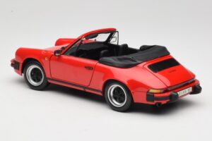 Porsche 911 SC Cabriolet Rød Minichamps 1:18 100063030 Metal — billede 7 af 8