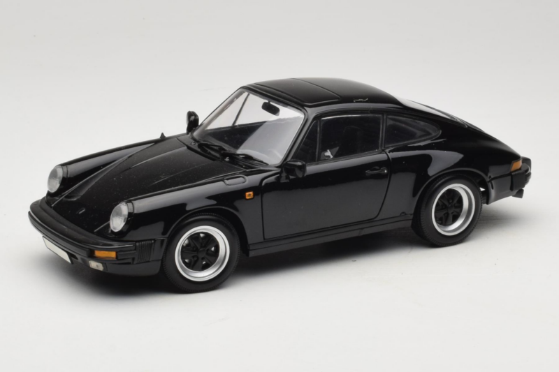 Porsche 911 Carrera 3.2 Sort Minichamps 1:18 100063060-R1 Metal