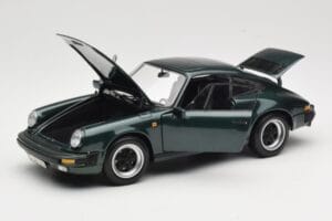 Porsche 911 Carrera Green Metallic Minichamps 1:18 100063022 Metal — billede 2 af 8