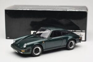 Porsche 911 Carrera Green Metallic Minichamps 1:18 100063022 Metal — billede 8 af 8