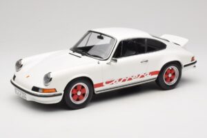 Porsche 911 Carrera RS 2.7 Grand Prix White With Red Norev 1:12 127514 Metal