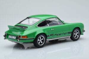 Porsche 911 Carrera RS 2.7 Grøn Norev 1:18 187680 Metal — billede 2 af 6
