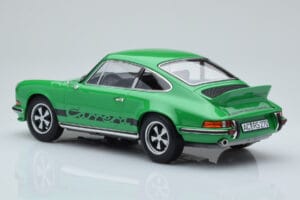 Porsche 911 Carrera RS 2.7 Grøn Norev 1:18 187680 Metal — billede 5 af 6