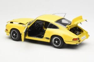 Porsche 911 Carrera RS 2.7 Gul AUTOart 1:18 78053 Metal — billede 5 af 8
