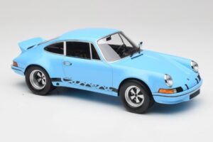 Porsche 911 Carrera RSR Blå & Sort Minichamps 1:18 107065021 Metal — billede 4 af 6