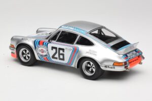 Porsche 911 Carrera RSR Group 4 GT #26 Martini Racing H. Muller / G. van Lennep GT Class Winner 1000 km Dijon 1973 Minichamps — billede 5 af 6