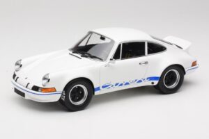 Porsche 911 Carrera RSR Group 4 GT Hvid & Blå 1973 Minichamps 1:18 107065020 Metal