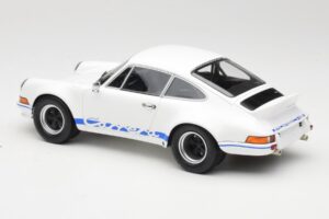 Porsche 911 Carrera RSR Group 4 GT Hvid & Blå 1973 Minichamps 1:18 107065020 Metal — billede 5 af 6