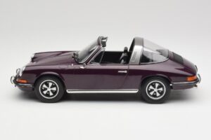 Porsche 911 E Targa Lilla Norev 1:18 187644 Metal — billede 4 af 7