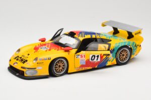 Porsche 911 GT1 #1 D. Rohr / R. Pilgrim / A. McNish 1997 UT Models 1:18 39724 Metal — billede 2 af 8