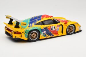Porsche 911 GT1 #1 D. Rohr / R. Pilgrim / A. McNish 1997 UT Models 1:18 39724 Metal — billede 3 af 8