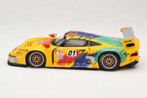 Porsche 911 GT1 #1 D. Rohr / R. Pilgrim / A. McNish 1997 UT Models 1:18 39724 Metal — billede 4 af 8