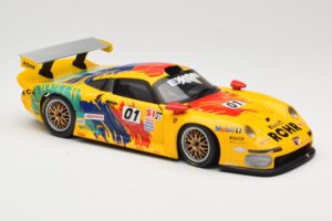 Porsche 911 GT1 #1 D. Rohr / R. Pilgrim / A. McNish 1997 UT Models 1:18 39724 Metal — billede 6 af 8
