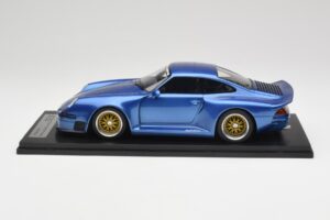 Porsche 911 993 Almeras GT1 Blå Kess 1:18 KE18004A Resin — billede 3 af 6