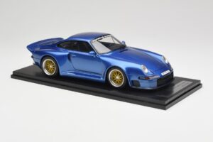 Porsche 911 993 Almeras GT1 Blå Kess 1:18 KE18004A Resin — billede 4 af 6