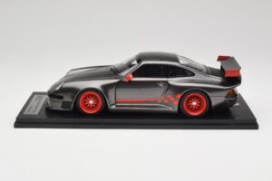 Porsche 911 993 Almeras GT1 Grå Kess 1:18 KE18004C Resin — billede 3 af 6