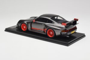 Porsche 911 993 Almeras GT1 Grå Kess 1:18 KE18004C Resin — billede 5 af 6
