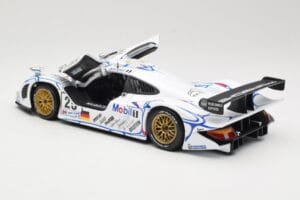 Porsche 911 GT1 #25 Porsche AG U. Alzen / J. Muller / B. Wollek 24 Hours of Le Mans 1998 Maisto 1:18 56052 Metal — billede 5 af 8