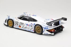 Porsche 911 GT1 #25 Porsche AG U. Alzen / J. Muller / B. Wollek 24 Hours of Le Mans 1998 Maisto 1:18 56052 Metal — billede 7 af 8