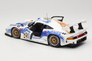 Porsche 911 GT1 #25 H. Stuck / T. Boutsen / B. Wollek 24 Hours of Le Mans 1996 UT Models 1:18 180966625 Metal — billede 5 af 8