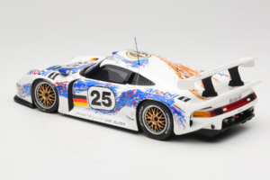 Porsche 911 GT1 #25 H. Stuck / T. Boutsen / B. Wollek 24 Hours of Le Mans 1996 UT Models 1:18 180966625 Metal — billede 7 af 8