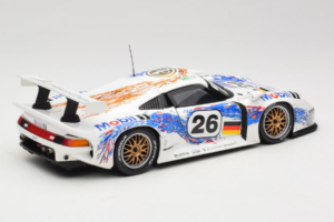 Porsche 911 GT1 #26 K. Wendlinger / Goody / Y. Dalmas 24 Hours of Le Mans 1996 UT Models 1:18 180966626 Metal — billede 3 af 8
