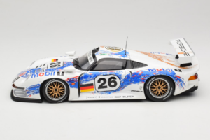 Porsche 911 GT1 #26 K. Wendlinger / Goody / Y. Dalmas 24 Hours of Le Mans 1996 UT Models 1:18 180966626 Metal — billede 4 af 8