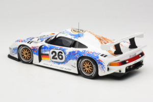 Porsche 911 GT1 #26 K. Wendlinger / Goody / Y. Dalmas 24 Hours of Le Mans 1996 UT Models 1:18 180966626 Metal — billede 5 af 8