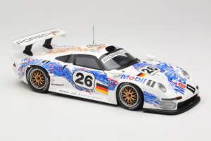 Porsche 911 GT1 #26 K. Wendlinger / Goody / Y. Dalmas 24 Hours of Le Mans 1996 UT Models 1:18 180966626 Metal — billede 6 af 8