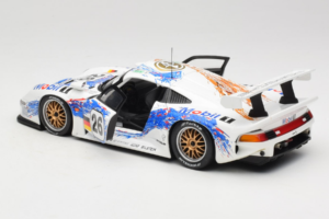 Porsche 911 GT1 #26 K. Wendlinger / Goody / Y. Dalmas 24 Hours of Le Mans 1996 UT Models 1:18 180966626 Metal — billede 7 af 8