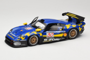 Porsche 911 GT1 #30 Wallinder / Greasley / Lister FIA GT Championship 1997 UT Models 1:18 39723 Metal — billede 2 af 8