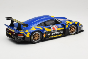 Porsche 911 GT1 #30 Wallinder / Greasley / Lister FIA GT Championship 1997 UT Models 1:18 39723 Metal — billede 3 af 8