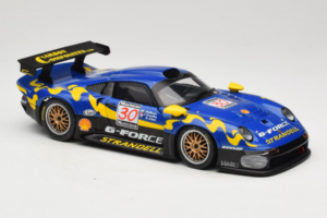Porsche 911 GT1 #30 Wallinder / Greasley / Lister FIA GT Championship 1997 UT Models 1:18 39723 Metal — billede 6 af 8