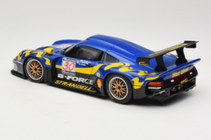 Porsche 911 GT1 #30 Wallinder / Greasley / Lister FIA GT Championship 1997 UT Models 1:18 39723 Metal — billede 7 af 8